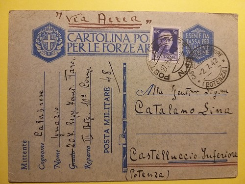 Cartolina postale per forze - per, le