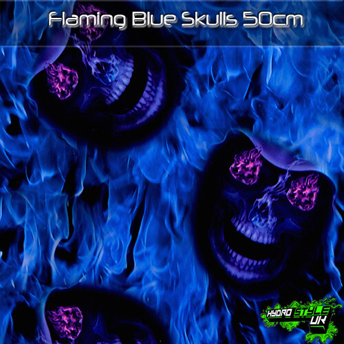 Rolled blue flaming - rolled,