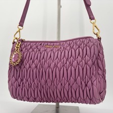 Borsa a mano Miu Miu rosa in