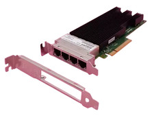Scheda di rete convergente Intel X710-T4 quad porte 10 GbE RJ45 CNA X710T4G1P5