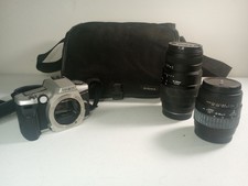 MINOLTA Maxxum 5 35mm 2 Lens 28-90mm & 70-300 mm 1:4 - 15.6 DL Macro Super SiGMA