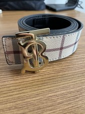 Cinta Burberry Reversibile