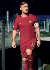 PANTALONCINI AS ROMA NIKE DERBY SPQR FRANCESCO TOTTI 10 PREPARATI/INDOSSATI 