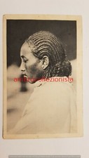 Cartolina Coloniale Colonia Eritrea Donna Abissina Addi Caieh viaggiata 1935