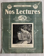 Sherlock Holmes The Hound Of The Baskervilles - Nos Lectures - France, 1908