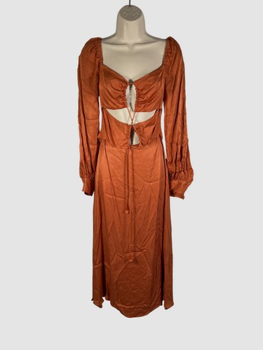 Abito donna farm rio marrone - donna,