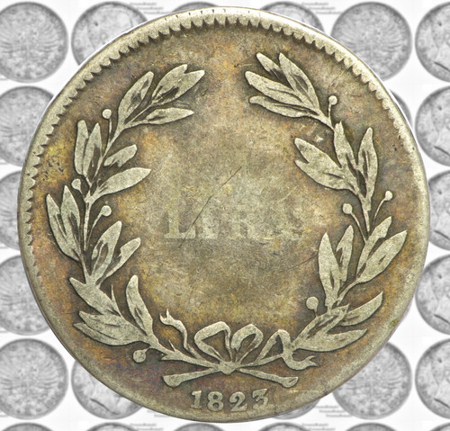 Stati italiani lira - lira, 1823