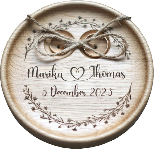 Porta fedi legno cuscino - in, legno,