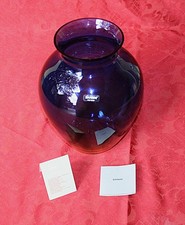 MURANO OPERA ALFREDO BARBINI - VASO BLU - ALTEZZA 30 CM. DIAM. 23 PESO 1,06 KG.