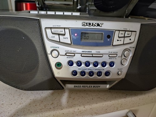 Sony cfd s32l boombox - sony,