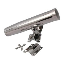 Supporto porta canna da pesca con morsetto, robusto accessorio per barche