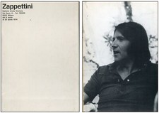 ZAPPETTINI, Gianfranco. Brochure di mostra. Galleria d'Arte Vinciana Milano 197