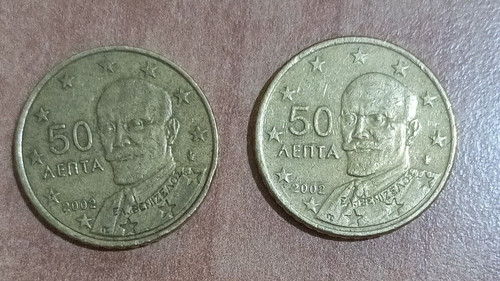 Grecia cent 2002 zecca - grecia, f