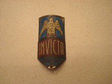 Stemma/fregio canotto INVICTA, biciclette epoca