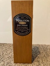 RARISSIMA custodia in legno MIDLETON 1990 senza bottiglia colore marrone dal Giappone