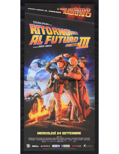 Locandina ritorno futuro 3 - futuro,