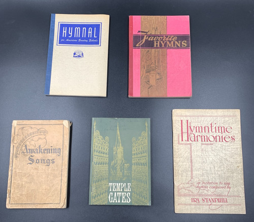 Vintage hymnals christian - vintage, /