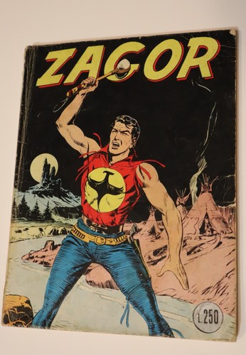 Zagor scritta rossa - zagor,