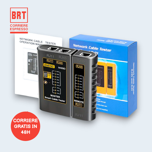 Tester cavo lan rj45 - tester,