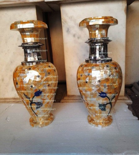 Vaso fiori marmo - in, 48''