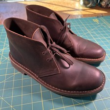 Clark’s Stivali Desert Marrone Scuro Uomo 10M 15522 Chukka Bushacre