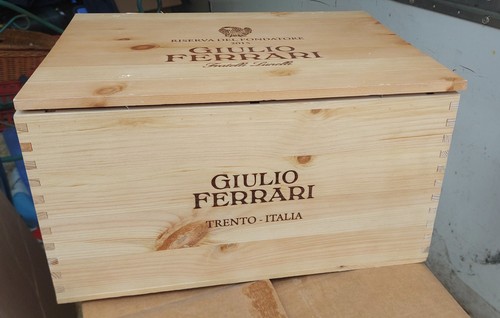 Cassetta vino legno giulio - vino,