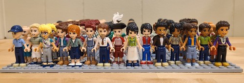 Lego friends minifigures - minifigures,