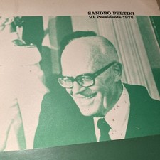 Fogli Bolaffi GBE Milord Italia Usati presidente Sandro Pertini 1978
