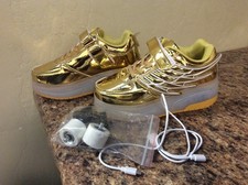 Scarpe da pattinaggio a rotelle bambini ragazzi ragazze sneakers con ruote illuminate scarpe bambini taglia 1,5