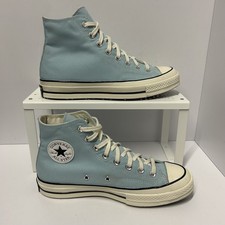 Scarpe da ginnastica Converse All Star Chuck 70 Hi Top morbide ginepro Egret taglia UK 7,5 tela