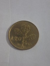 moneta 20 lire Del 1972 Rara
