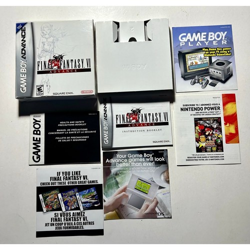 Final fantasy advance game - advance, (game