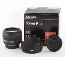 Sigma EX 30 mm/1,4 DC HSM per Nikon SHP 301165