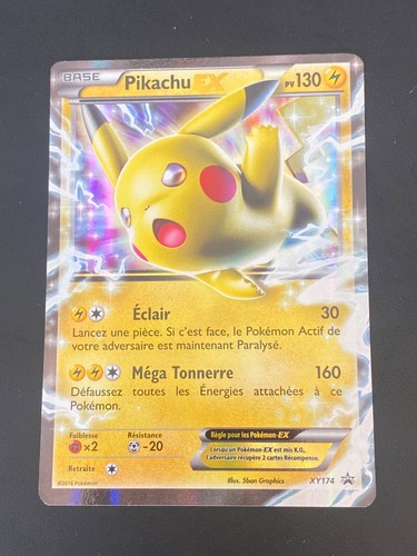 Carte pokemon pikachu xy174 - pikachu,