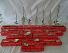 ARTHUR KRUPP SAMBONET 18 10  SET POSATE ACCIAIO INOX 144 PZ + 7 PZ SPECIALI