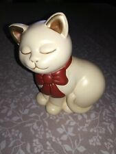 Thun gatto gattino micio medio fiocco rosso raro amante animali gatti