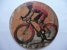 INSEGNA TONDA BICI DA STRADA