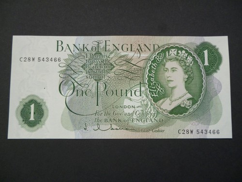 1963 hollom banconota - banconota, £1
