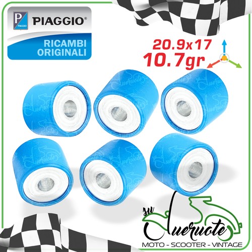 Rulli variatore kit vespa - rulli,