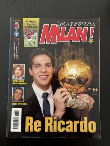 Rivista forza milan dicembre - milan,