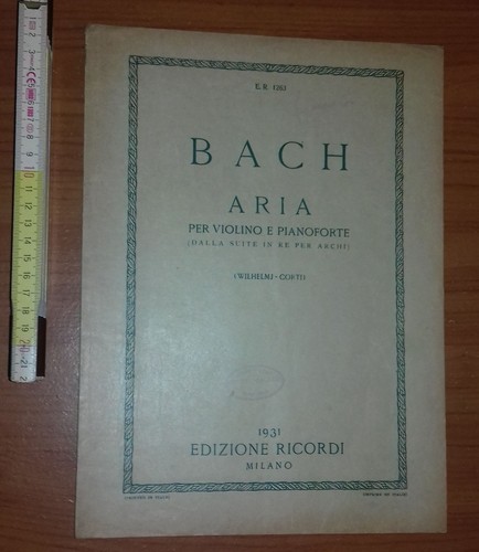 Bach aria per violino - bach,,