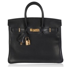 Hermès Nero Volupto Birkin 25