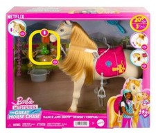 BARBIE TORNADO CAVALLO INTERATTIVO CON LUCI MUSICA E ACCESSORI BALLA E NITRISCE