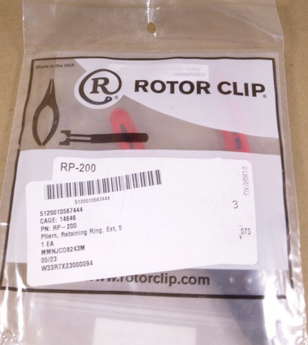 Rotor clip 200 external - rp-200,