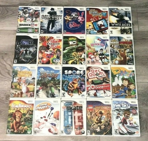 Nintendo wii games complete - games,