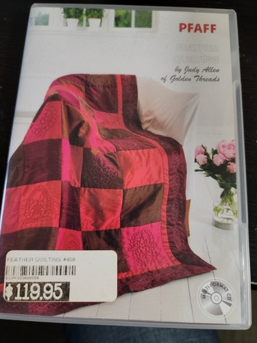 Pfaff feather quilting design - feather,