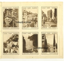 SALERNO COMITATO TURISTICO PROVINCIALE 1934 librett 18 chiudilettera cinderellas