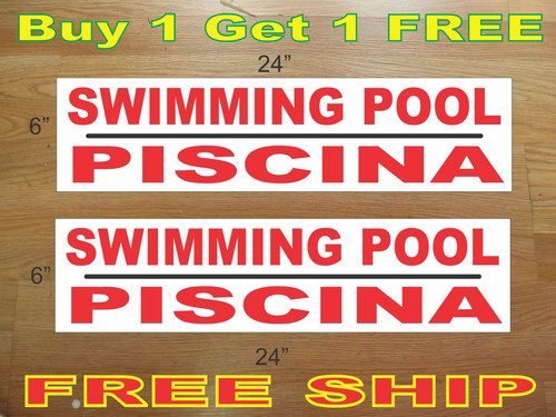 Piscina x24 - piscina, 6"x24"