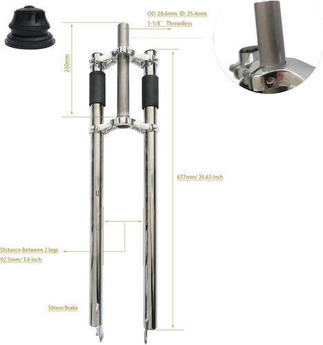 Forcella cuffia triplo - forcella,