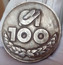 Medaglia da Tavolo 100°